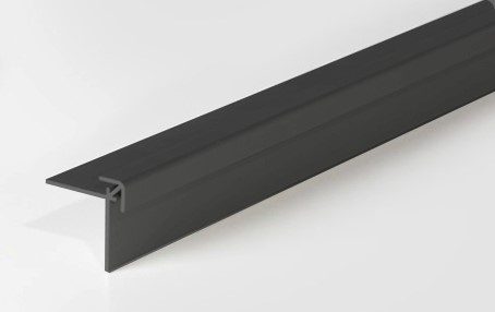 Außeneckprofil schwarz, 300 cm